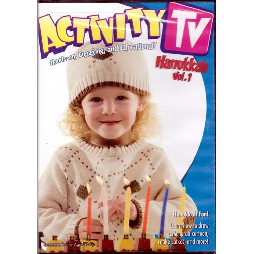 Activity TV Hanukkah Vol. 1 (Educational DVD) Hands - on, Engaging, and Educational! - Dollar Fanatic