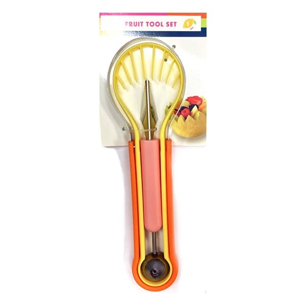 Ankyo Melon Fruit Tool Set (4 - in - 1 Fruit Carving Tool Set) - Dollar Fanatic