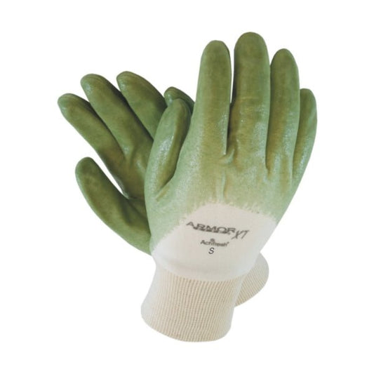 Armor Lite XT Nitrile Dipped Cotton Knit Work Gloves - Small (56 - 3775) - Dollar Fanatic