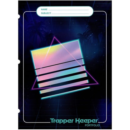 Trapper Keeper 2 - Pocket Portfolio Folder - Durable Cardstock (9 - 3/8" x 12") Styles Vary - Dollar Fanatic