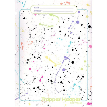 Trapper Keeper 2 - Pocket Portfolio Folder - Durable Cardstock (9 - 3/8" x 12") Styles Vary - Dollar Fanatic